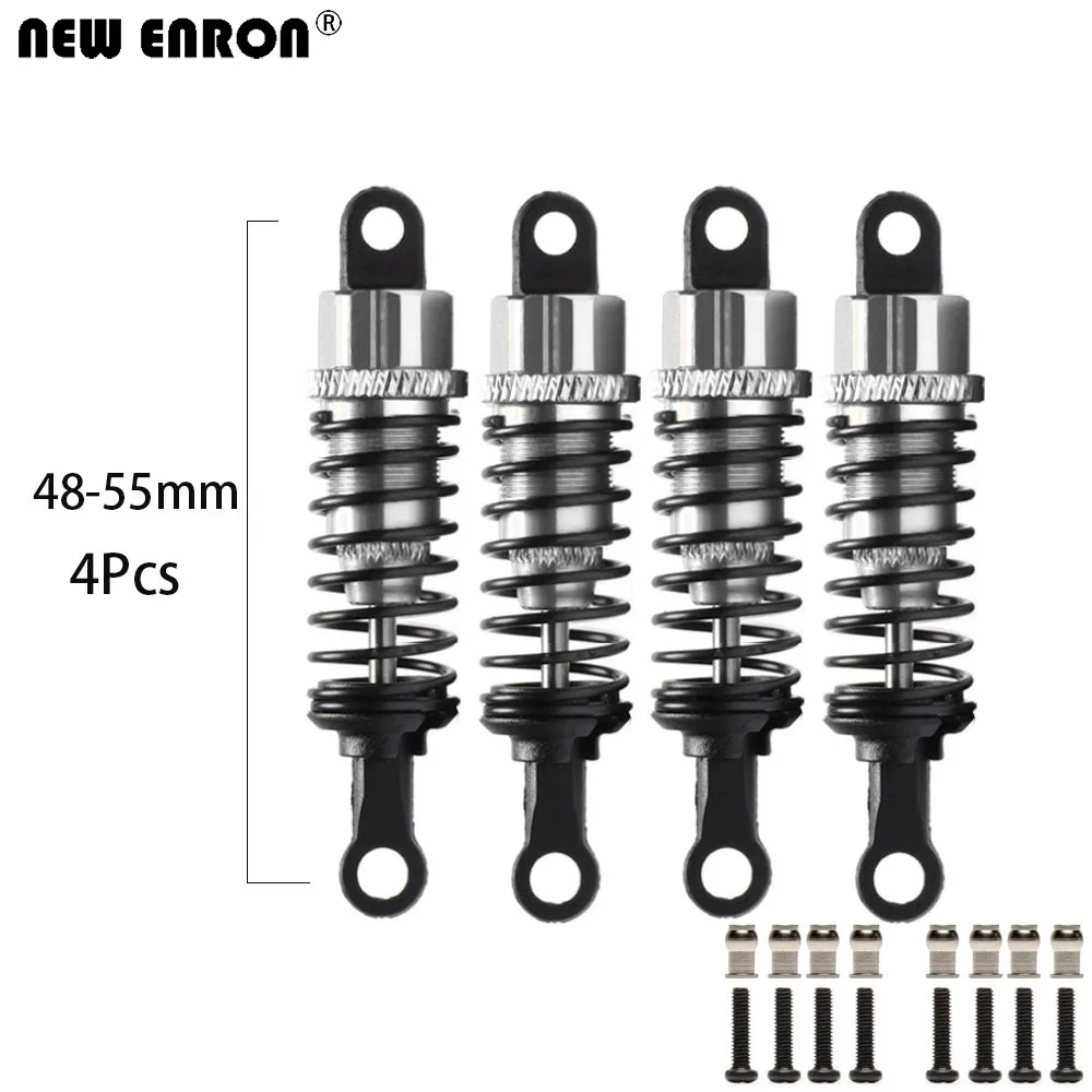 NEW ENRON 48-55mm Aluminum Alloy Oil Shock Absorber For RC Car 1/18 WLtoys K929 A949-55 A959 A969 A979