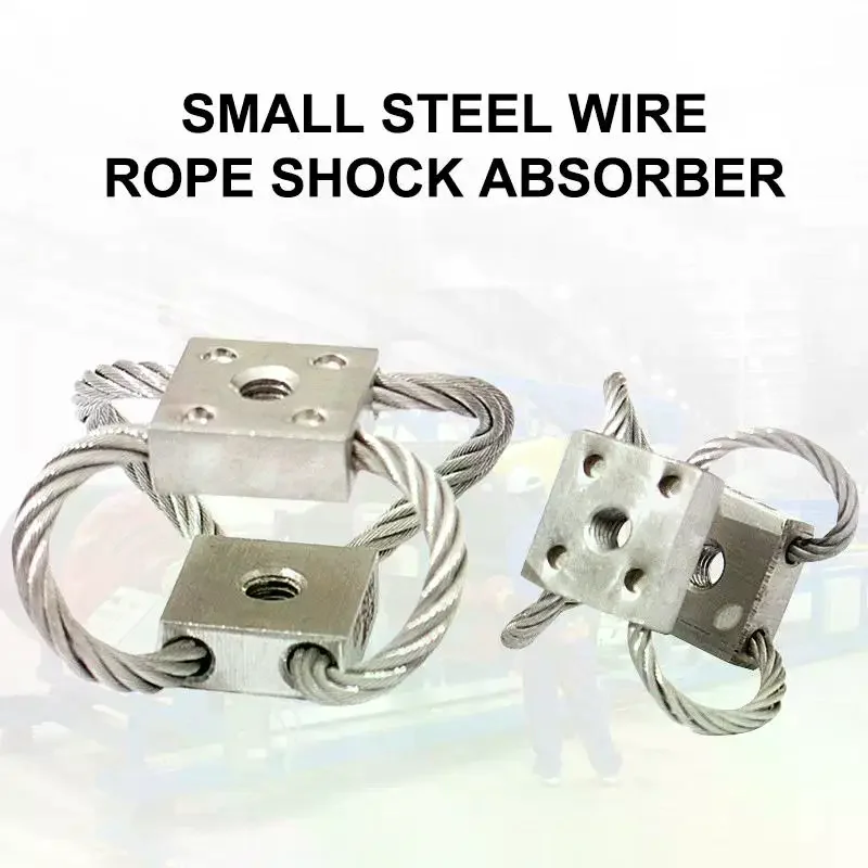 ALJ-84 Wire Rope Vibration Isolator Shock Absorber, For Car Vehicle Marine Boat UAV Drone Gimbal Camera Precision Instrument
