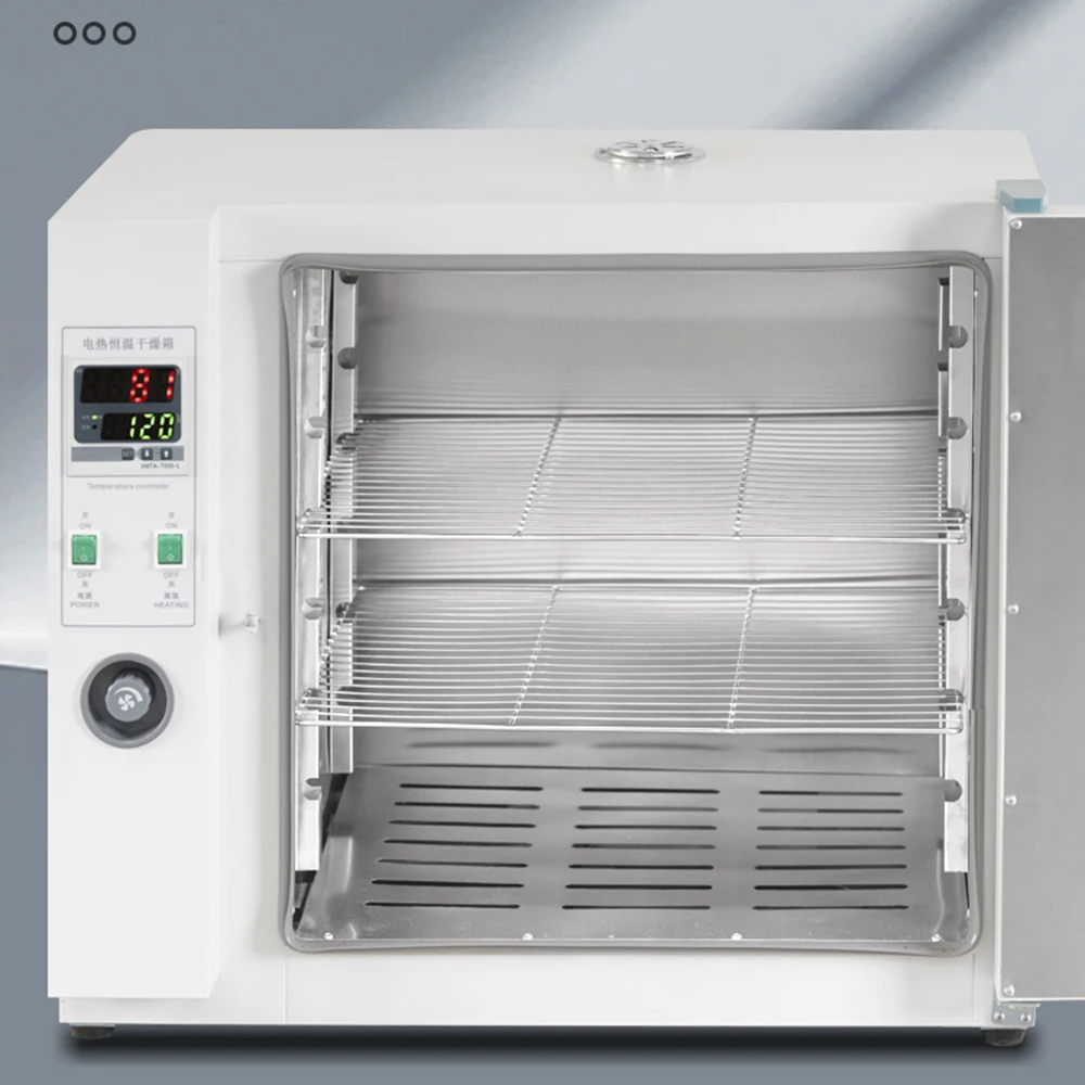 Imagem -04 - Forno Elétrico de Secagem de Temperatura Constante Laboratório Industrial Caixa de Aço Inoxidável de Secagem Digital ac 220v 16l 500w