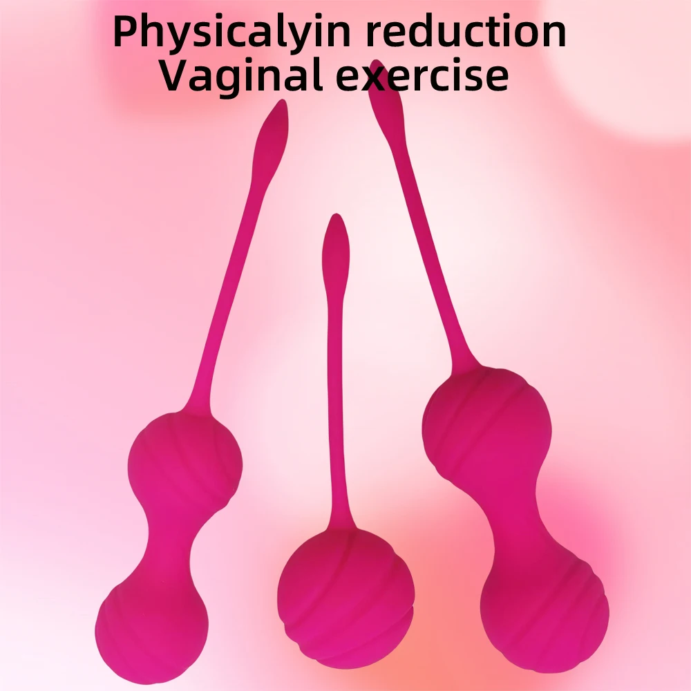 الخرز المهبل الكرة الجنس لعب للنساء سيليكون الذكية الجيشا كرة كيجل محاكاة المهبل الصينية بن وا الكرة تشديد التمارين #2