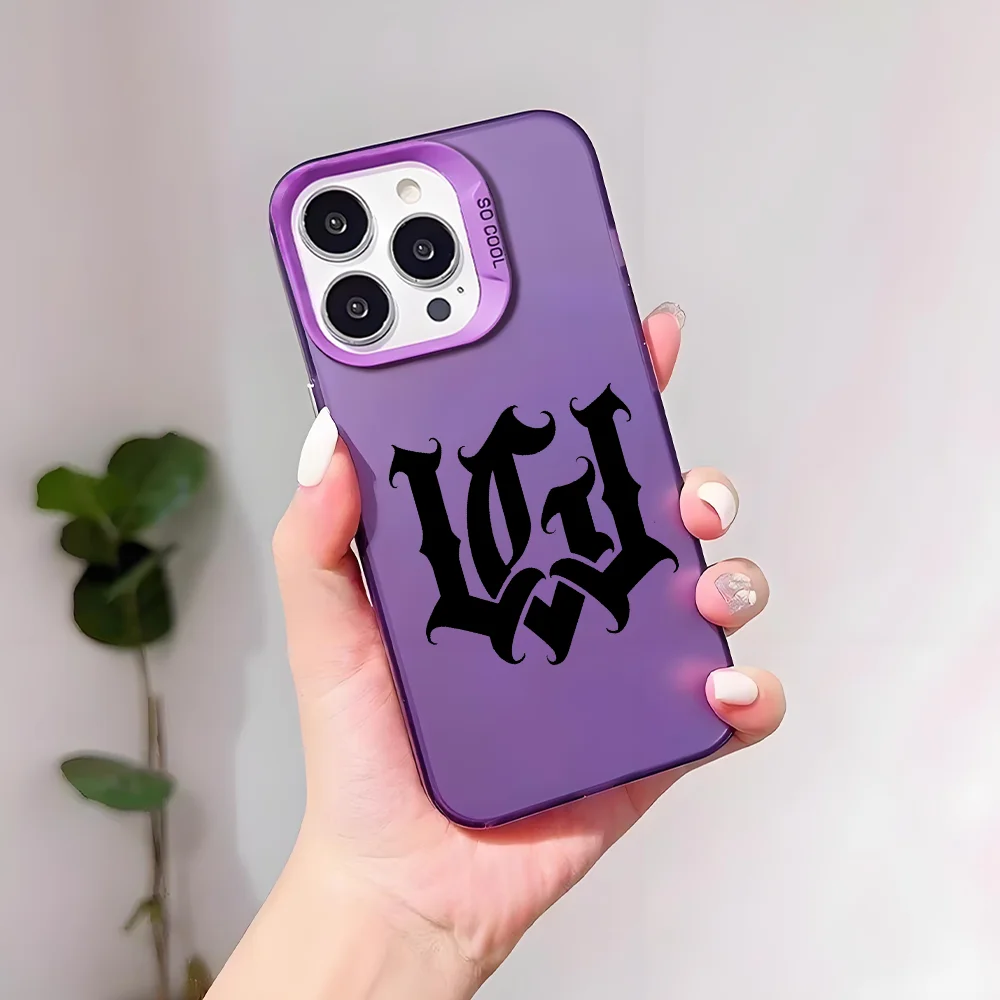 Funda de teléfono Jc Reyes Singer para IPhone 17 16 15 14 13 12 11 Pro Max Plus Mini IMD Color carcasa plateada