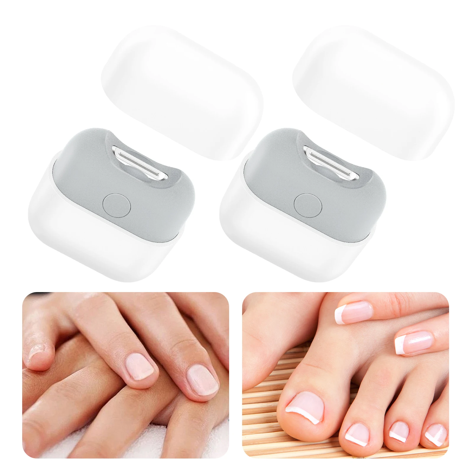 

Электрический автоматический триммер для ногтей с подсветкой и отсеком для сбора стружки, многофункциональный триммер для ногтей для детей, взрослых и пожилых людей