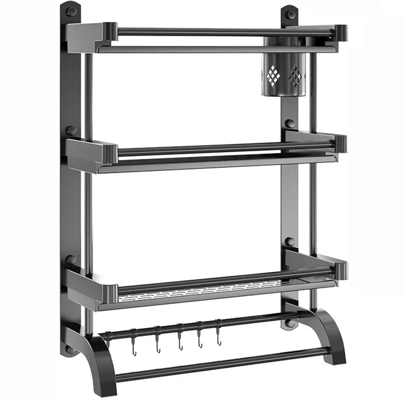 

Thickening Storage Shelves 304 Stainless Steel Bath Towel Bathroom Accessories Wall Mounted