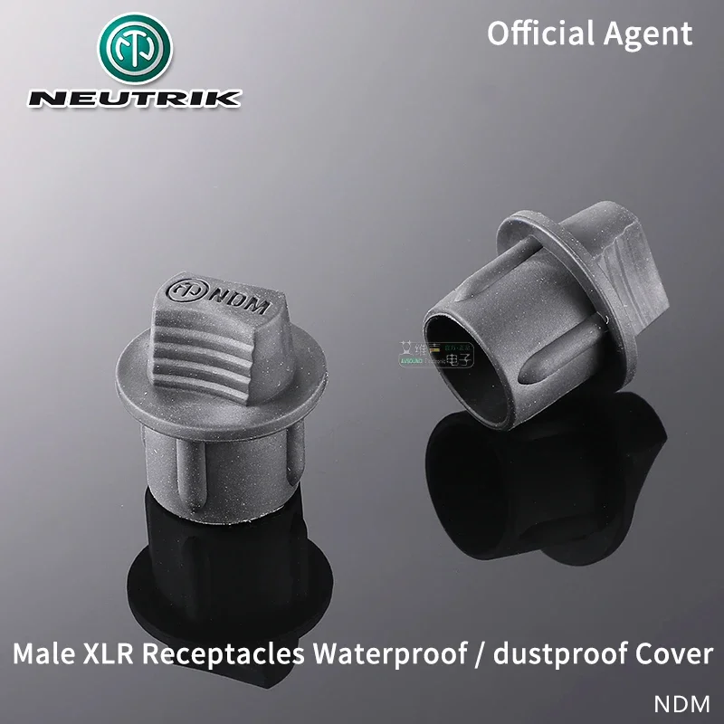 Neutrik NDM Dust Proof Cover for Male XLR Socket Connector Neutrik Cannon Receptacles dummyPLUG Protects Cover