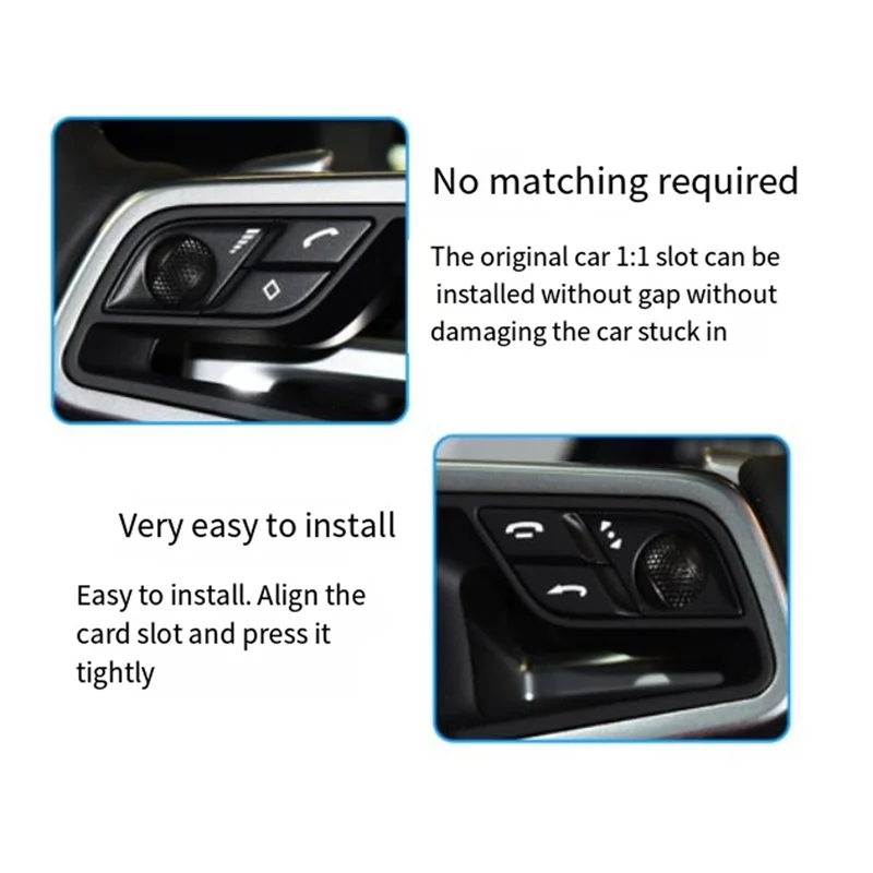 

Steering Wheel Multi-Function Button Volume Adjustment Phone Switch For Porsche Cayenne 15-16 For Macan 2014-