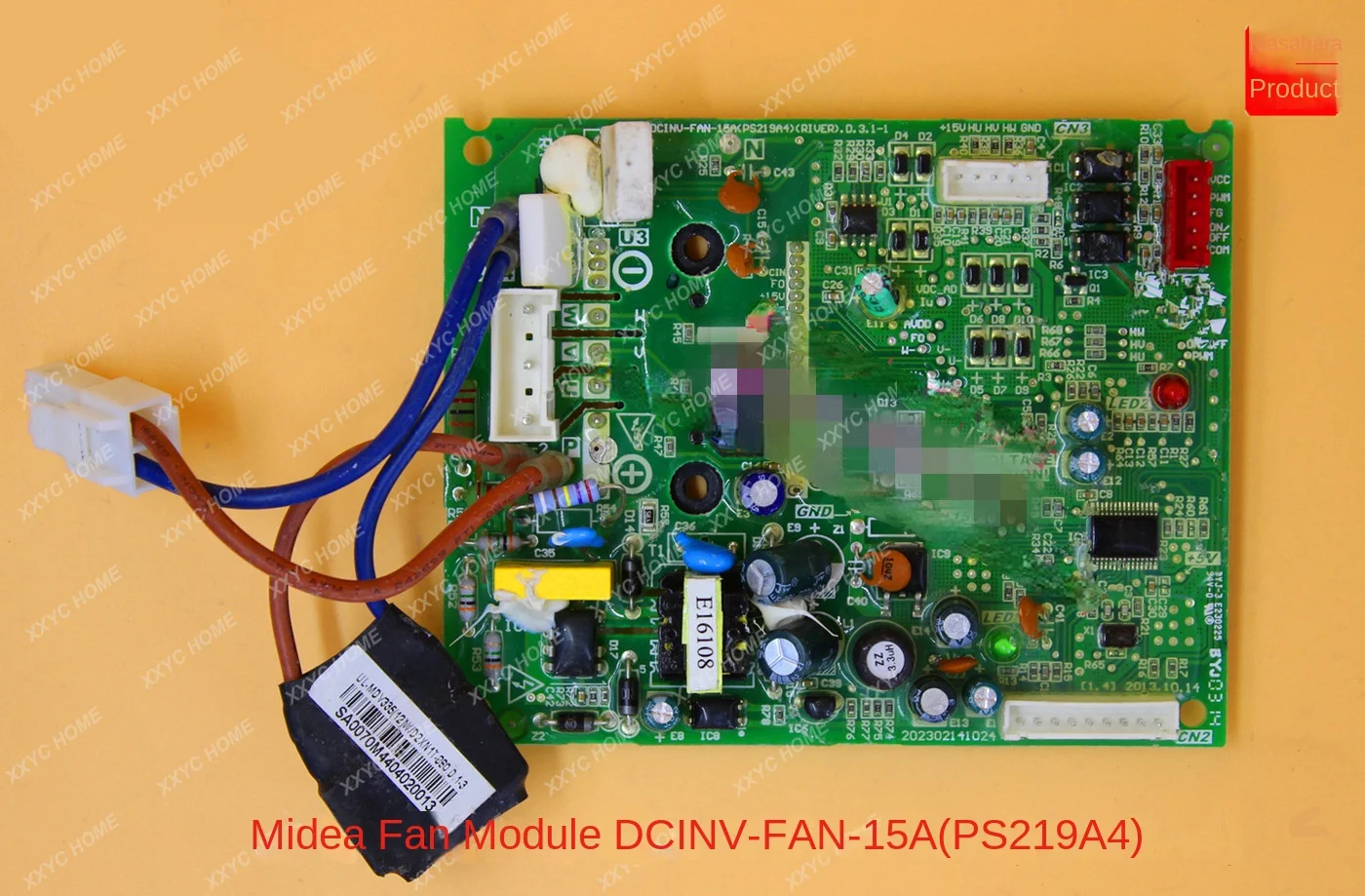 

Suitable for Midea fan 15A frequency conversion module DCINV-FAN-15A (PS21964) 15A (PS219A4)