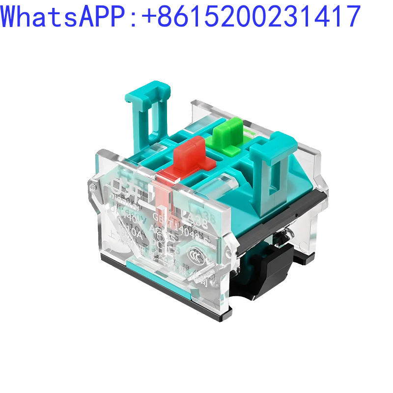 LA38/LAY37/XB2 button switch base contact base two normally open/closed one normally open and one normally closed (10PCS)