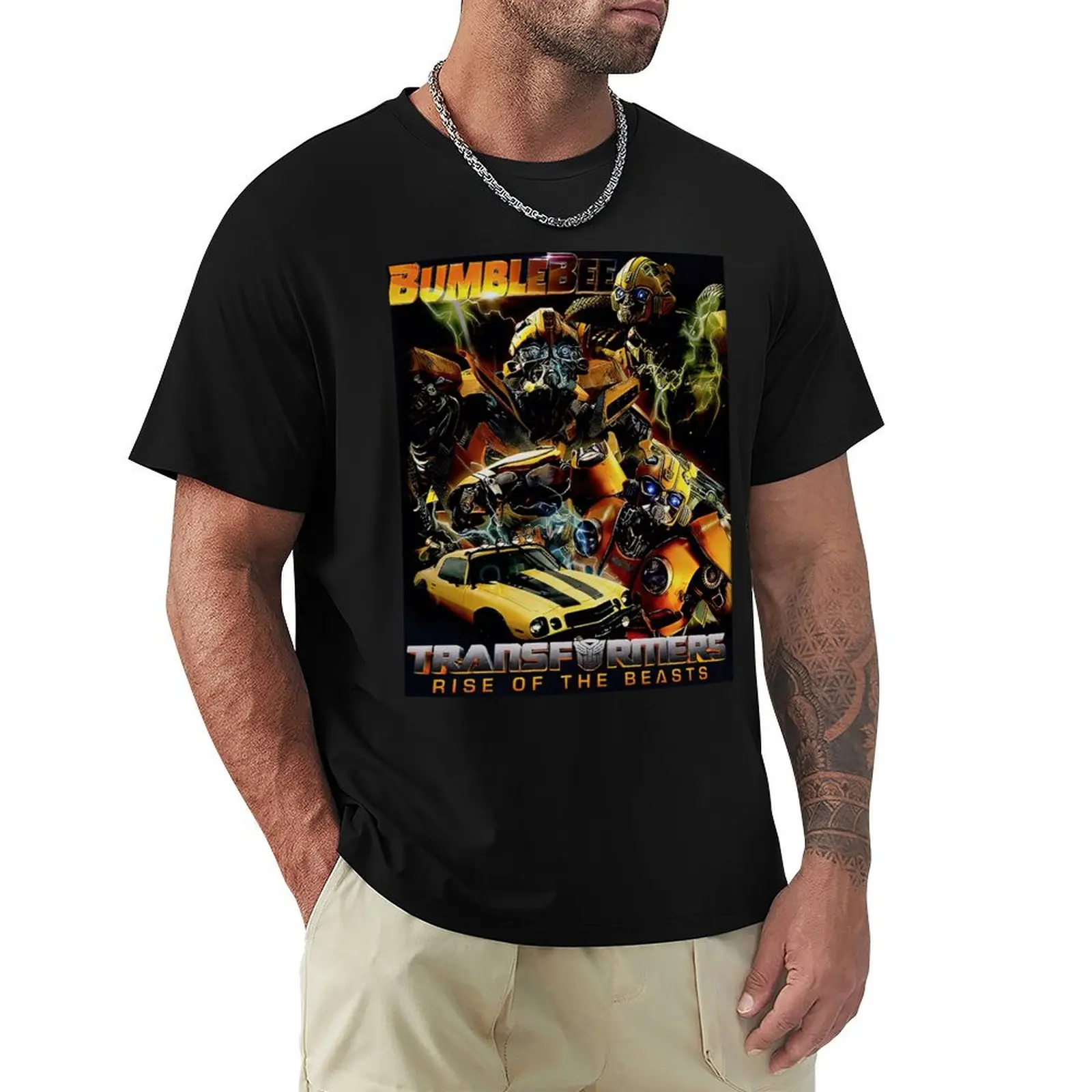 

Rise of the Beasts movie 3 T-Shirt blue archive clothes fashion shirts heavyweights mens shirts graphic tee