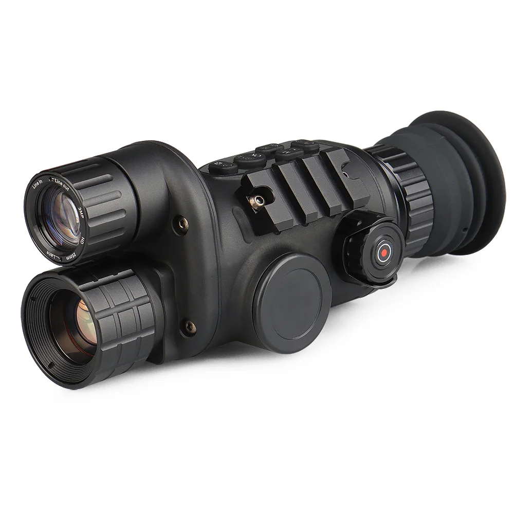 High-definition digital + thermal image dual-light fusion sight and sight night vision device gz270034