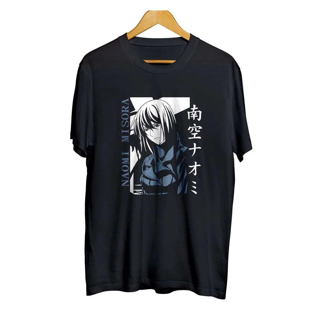 T-shirt distro anime NAOMI MISORA - DEATH NOTE 100% ccotton combed 30s