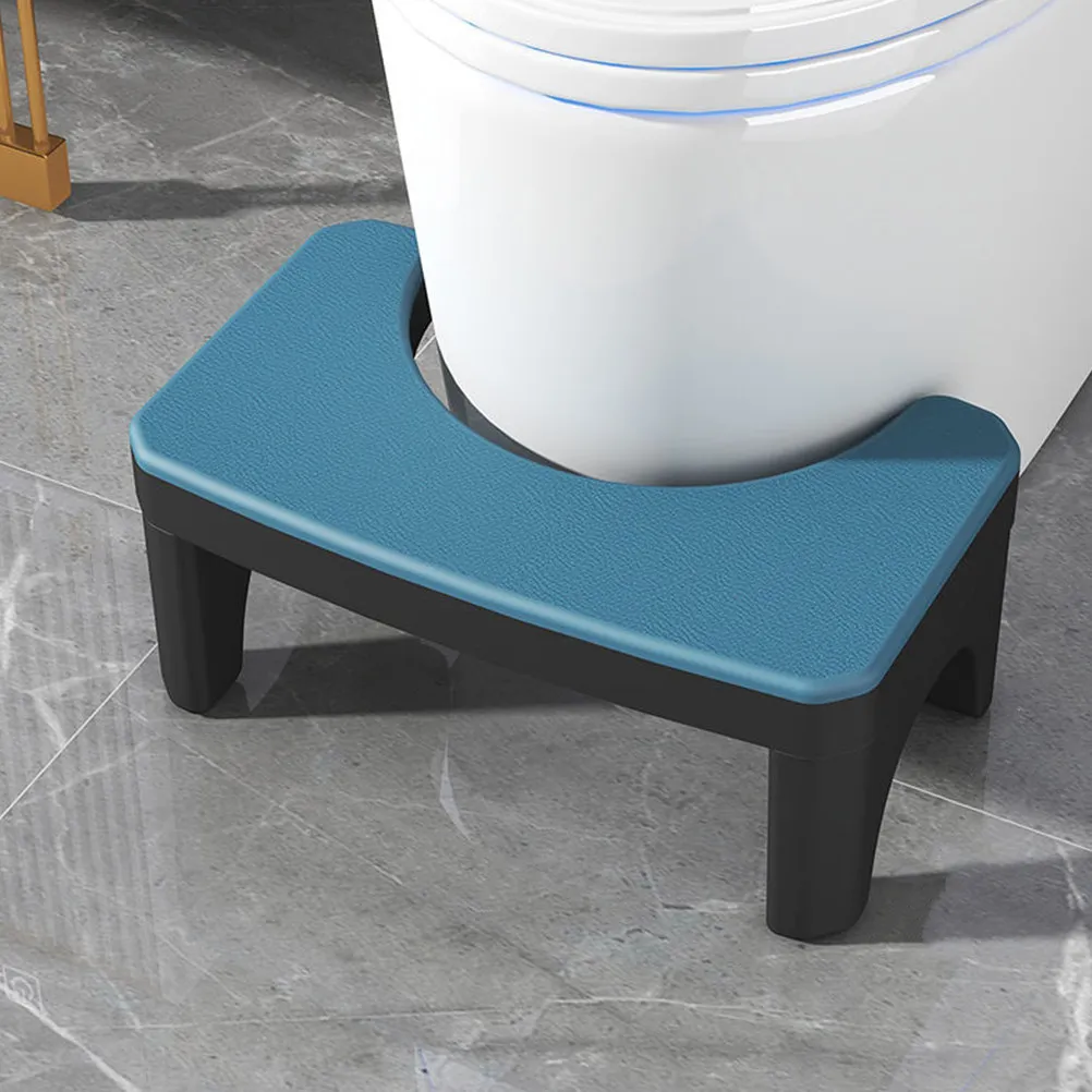 Ergonomic Squatting Footstool for Adults – Non-Slip, Compact Toilet Footstool, Space-Saving PP Material