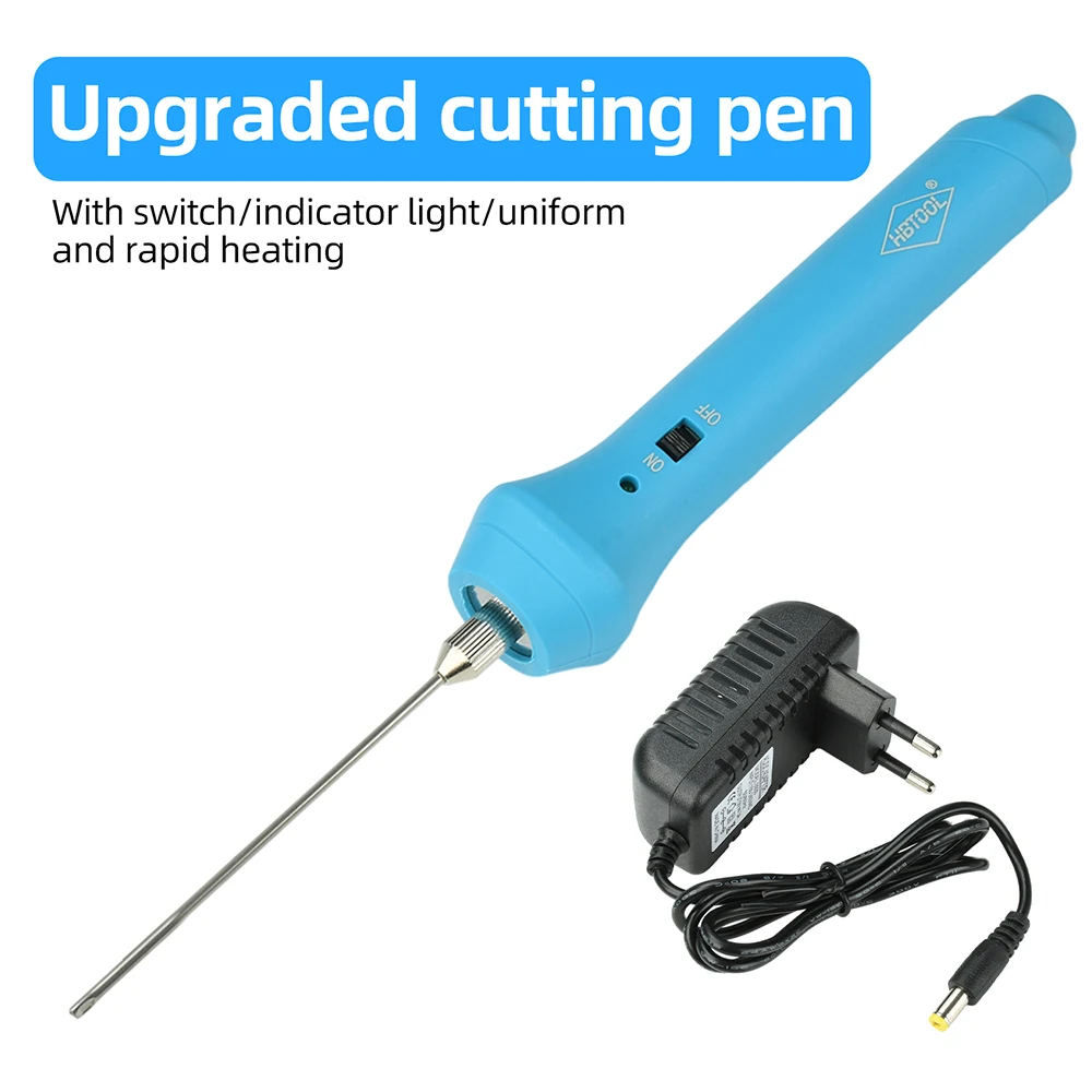Cortador de Espuma con Temperatura Ajustable, 220V CA, Enchufe Europeo, Máquina Eléctrica para Cortar Espuma de Poliestireno, Cortador de Espuma de Poliestireno, Herramientas de Bricolaje