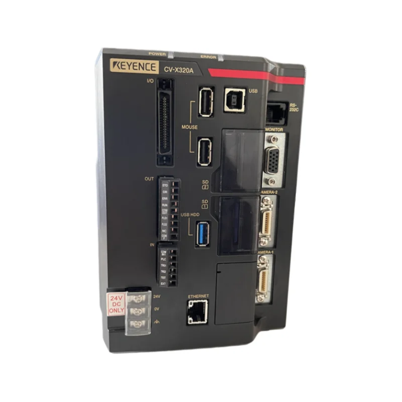 Good KEYENCE CV-X320A CV-X172AP CV-X302F CV-X320F Support 2 Megapixel Camera Controller Used for Missing  Detection in Stock