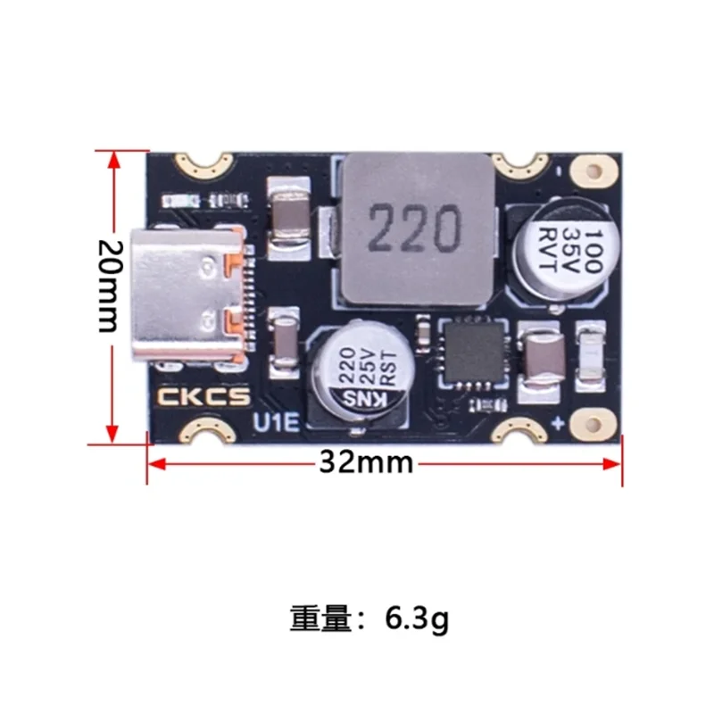 CKCS-Module de charge rapide PD65W, interface de type C, Apple PD3.1, PPS, QC3.0, Huawei SCP