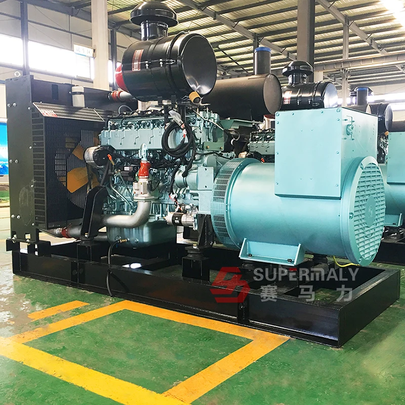 Benzingeneratoren 1 MW / 2 MW Biogas-Pflanzengenerator mit Behälter