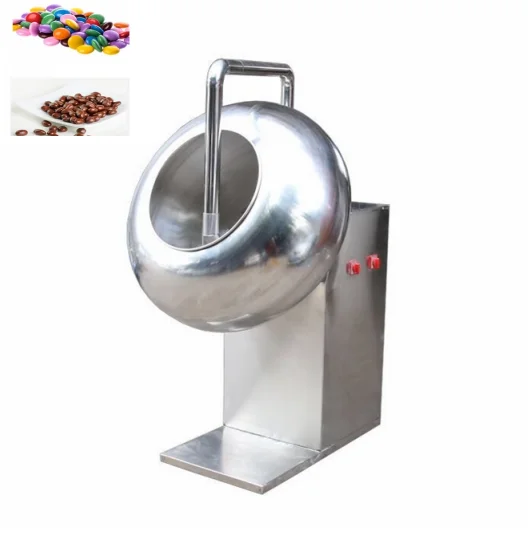 

Chocolate Panning Machine/Stainless Steel Coating Pan Machine For Peanut/Automatic Almond Sugar Coating Machine