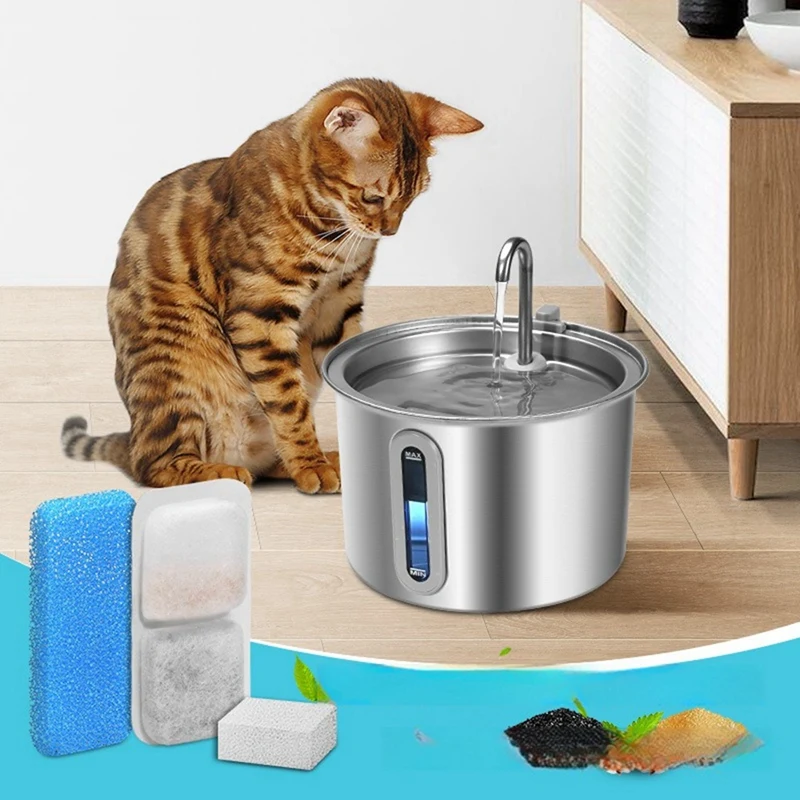 ABDJ-Cat waterfonteinfilters voor Oneisall automatische vervangingsfilters en sponzen voor huisdierenwaterfontein