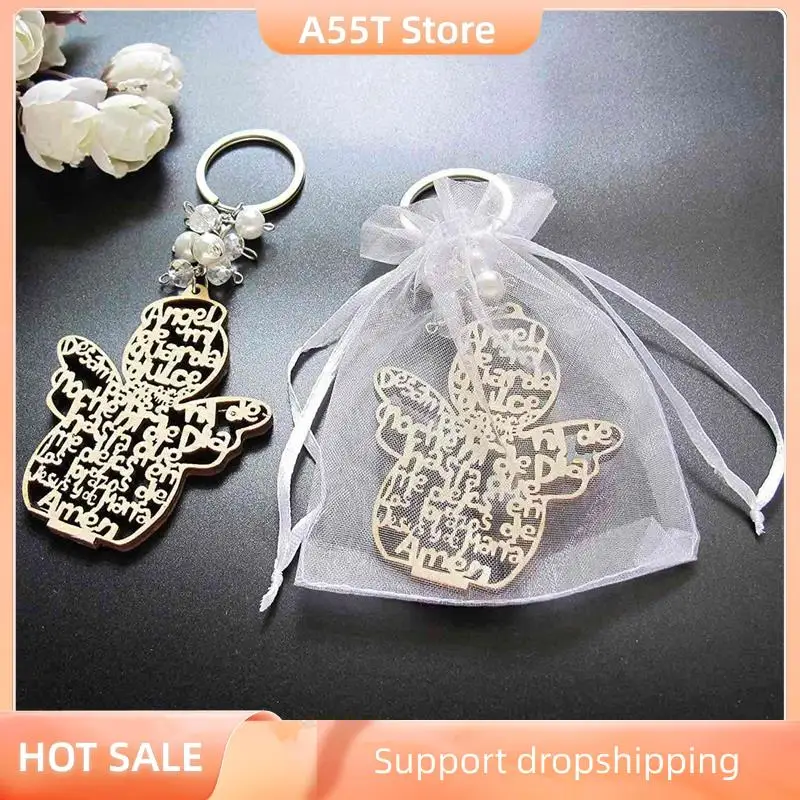 a55t-40pcs-baptism-angel-key-ring-baptism-wood-keychain-baptism-favor-baptismal-souvenirs-communion-favors-for-boy-or-girl