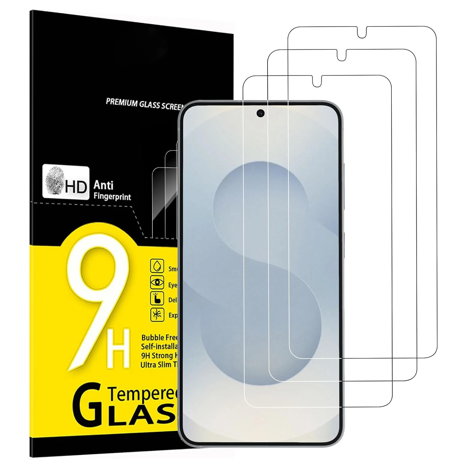 3Pcs Full Cover Tem… - image