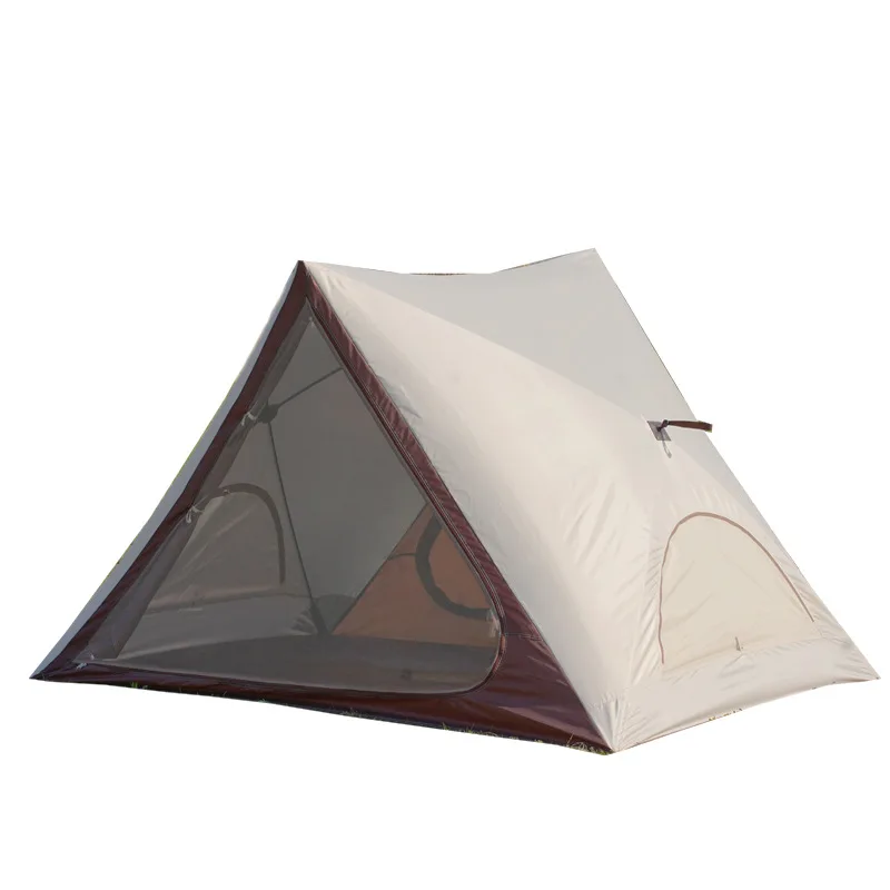 Portable Fully Automatic Quick-Opening Triangle Tent For Outdoor Camping And Beach Sunscreen Use