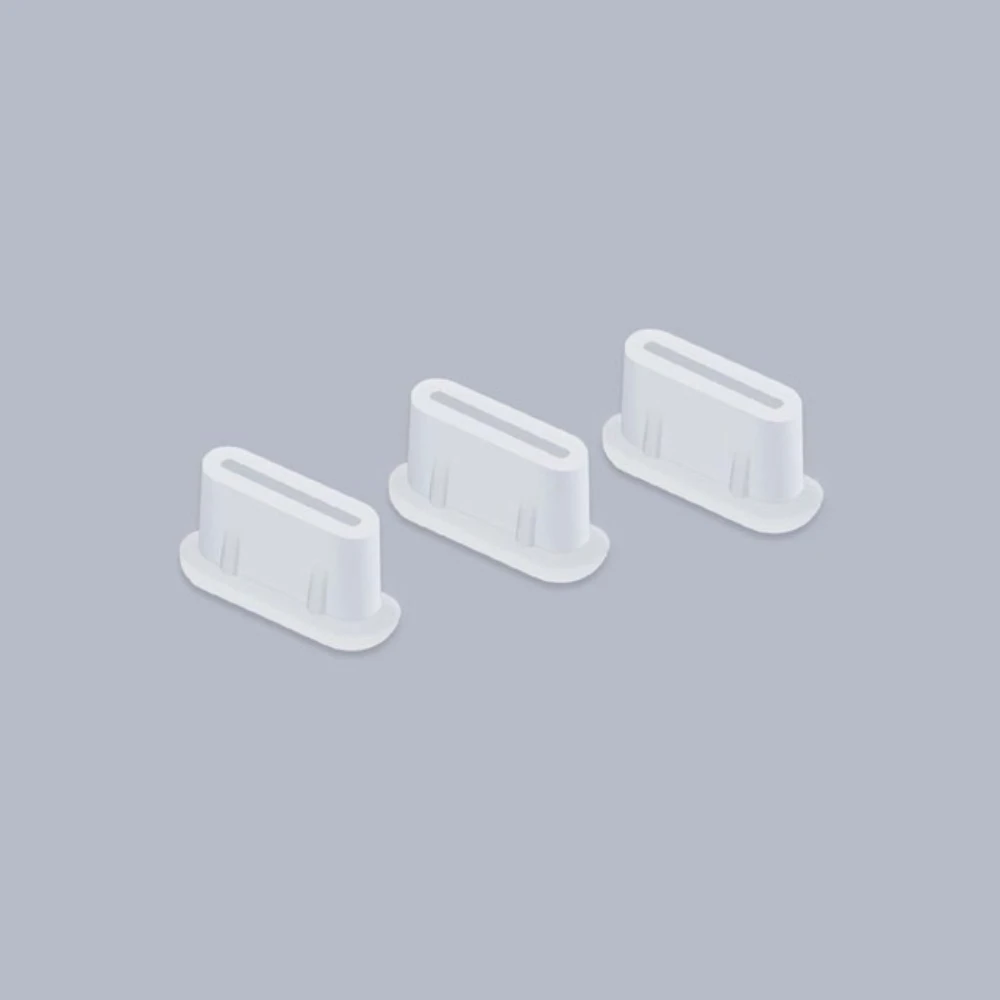 Type-C anti-stofpluggen, siliconen hoesje en anti-verliesstopper voor DJI Mini 3 Pro en alle Type-C apparaten oplaadpoorten