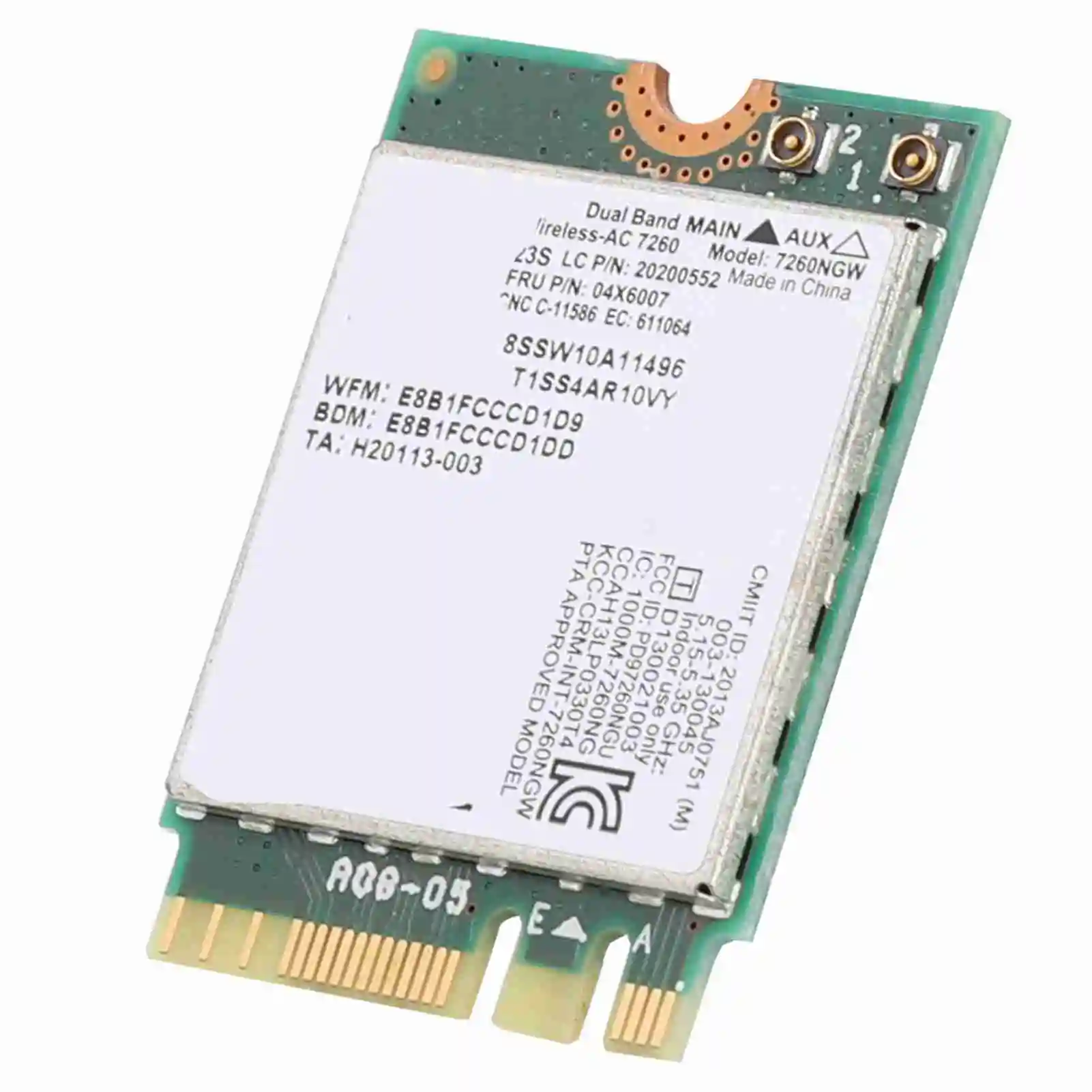 Picture 6: Network card for intel Dual Frequency Wireless Network Card for Intel 7260 AC 867Mbps Special for Lenovo /ThinkPad Network card