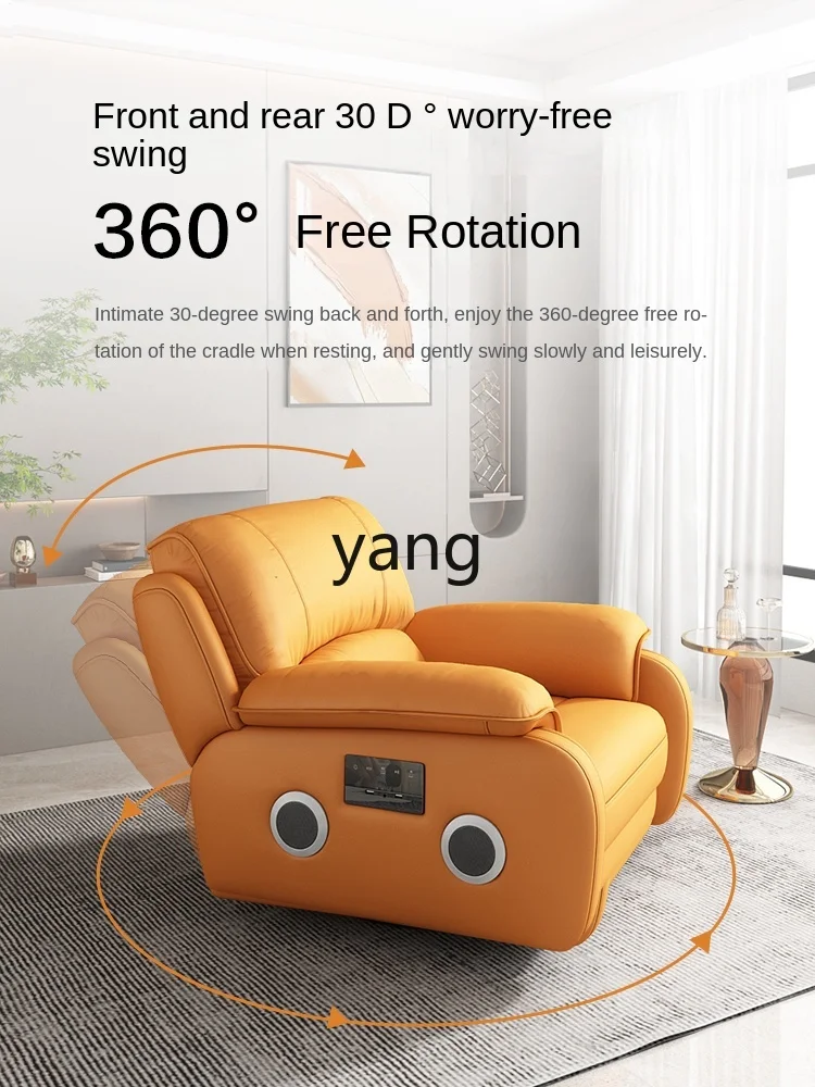 XYY first-class function technology cloth sofa cabin single seat recliner leather modern simplicity