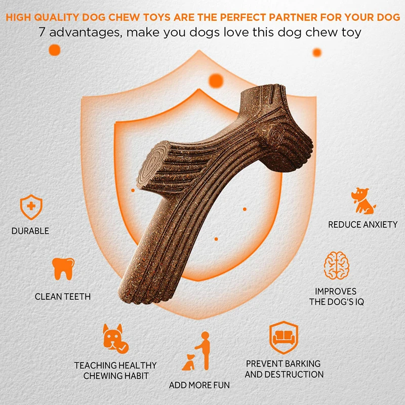 Benepaw Tough Dog Chew Toys For Aggressive Chewers Durable Nontoxic Teething Pet Toys Beef Flavor For Medium Large Breed