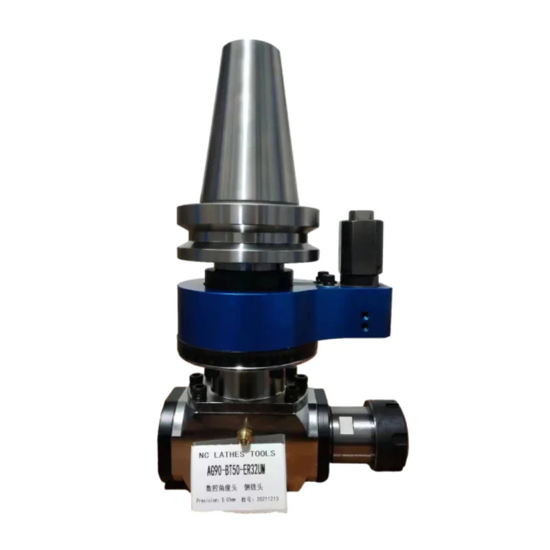 CNC Machine Tools 90 Degree BT30 BT40 BT50 Angle Head Horizontal Milling Head AG90-ER16/ER20/ER32/ER40 90 Degree Angle Head