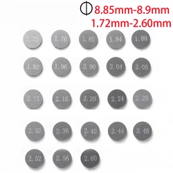 Dia 8.85mm-8.9mm Thickness 1.72mm - 2.6mm Motorcycle Valve Shim Pad For KTM SX SXF EXC XCF SX-FE XCF-W 250 350 450 505 2005-2014