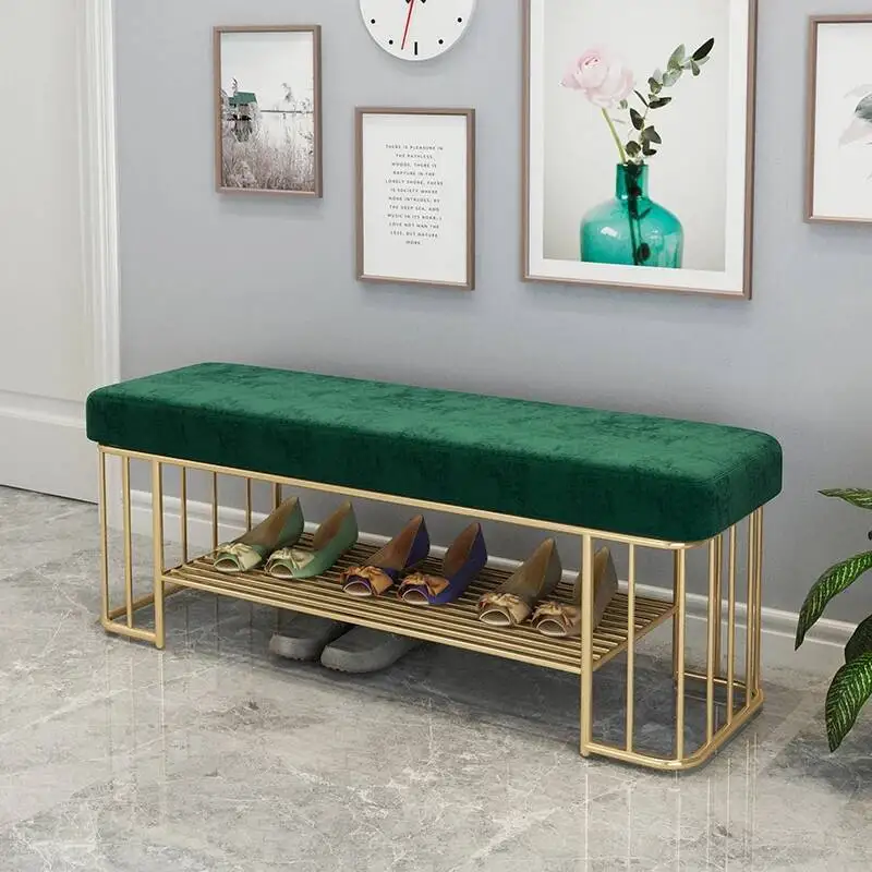 

Clothing Garden Hallway Metal Shoe Cabinet Makeup Plant Shoe Shelf Designer Slippers With Seat Gabinete Shoemakers Furniture