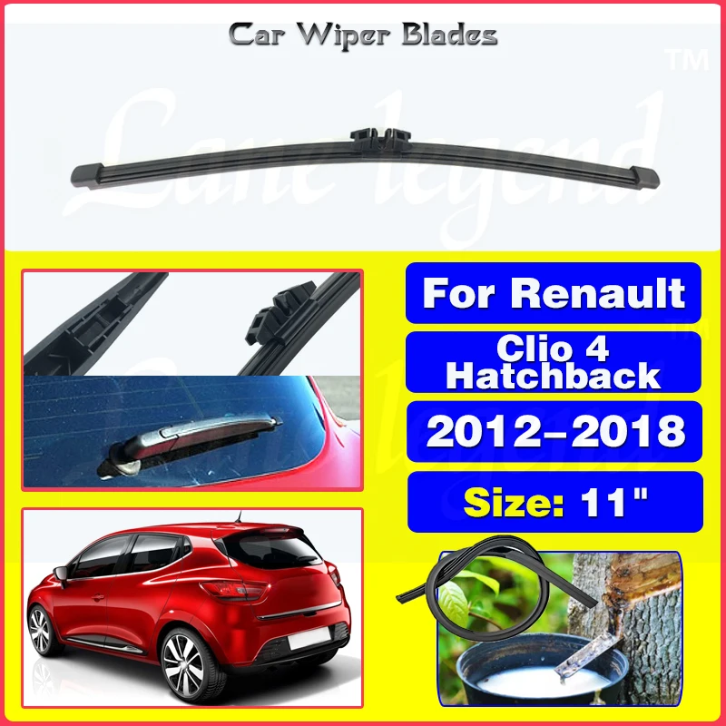 

11" Rear Windshield Windscreen Washer Wiper Blade For Renault Clio 4 Hatchback 2012 - 2018 Car Accessories Accsesories