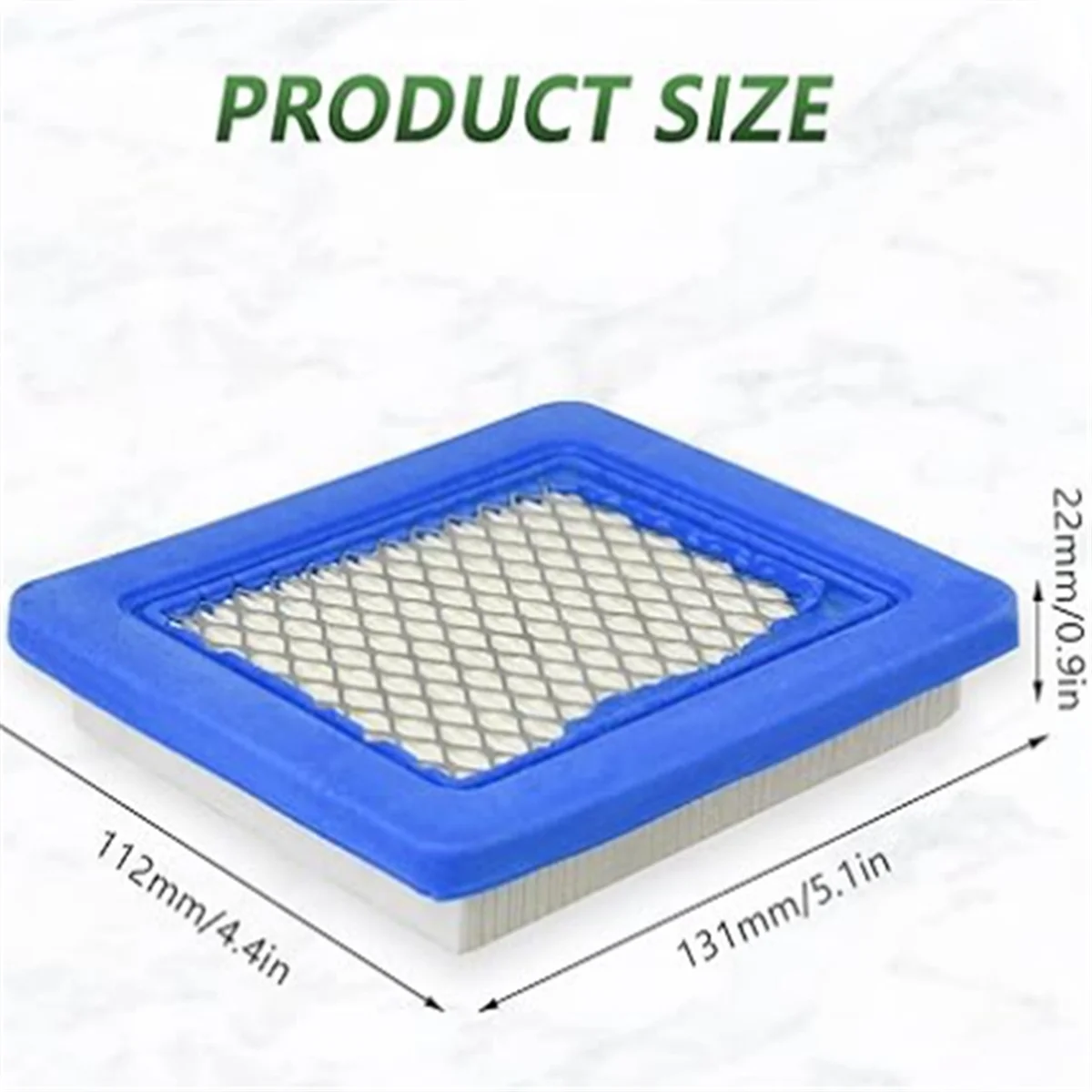 فلتر هواء لبريجز وستراتون ، Toro ، Craftsman ، جزازة عشب دفع ، فلتر هواء