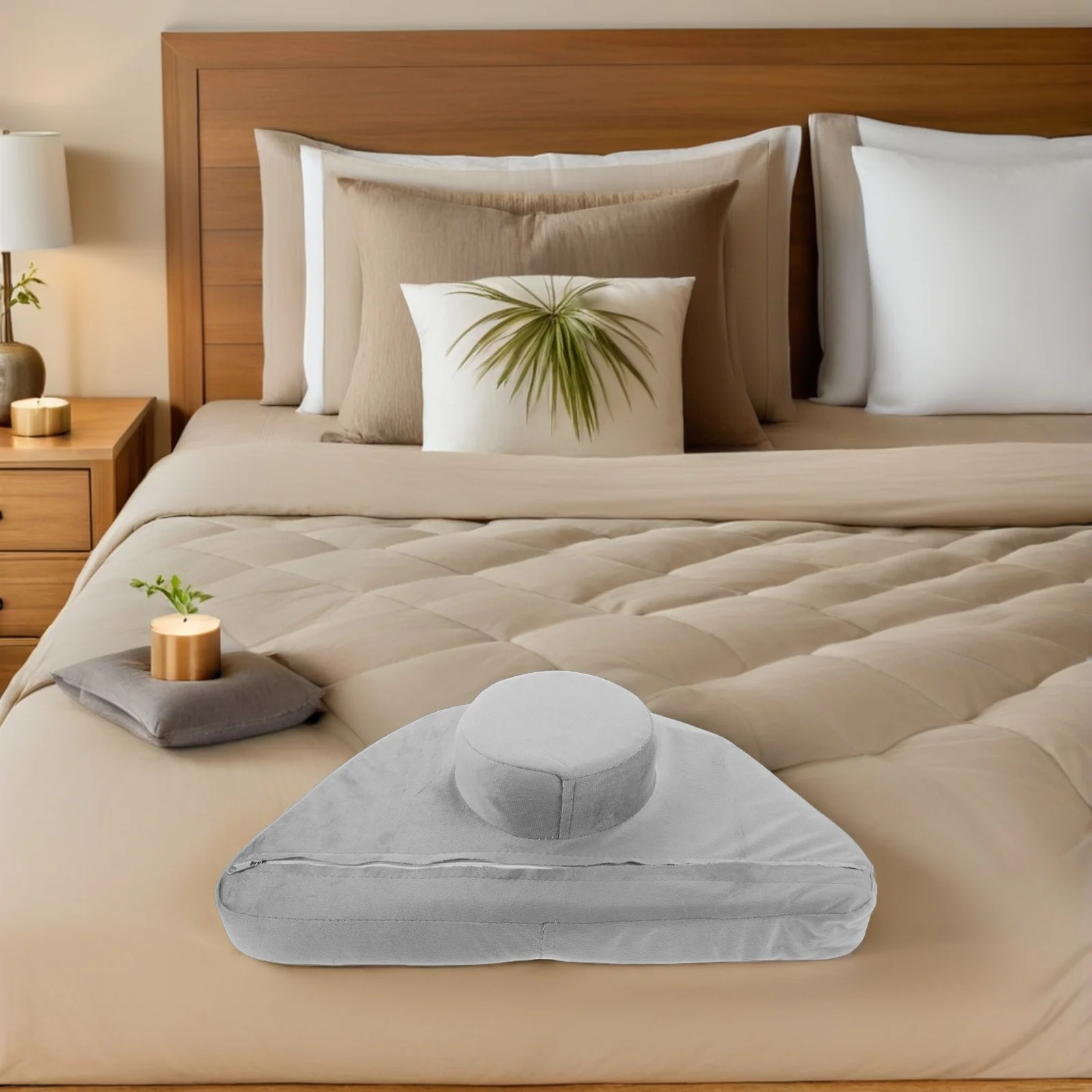 

Beauty Bed Pillow Anti-Sagging Massage Table Headrest Cushion For Eyelash Extensions Neck Support Portable Salon Spa