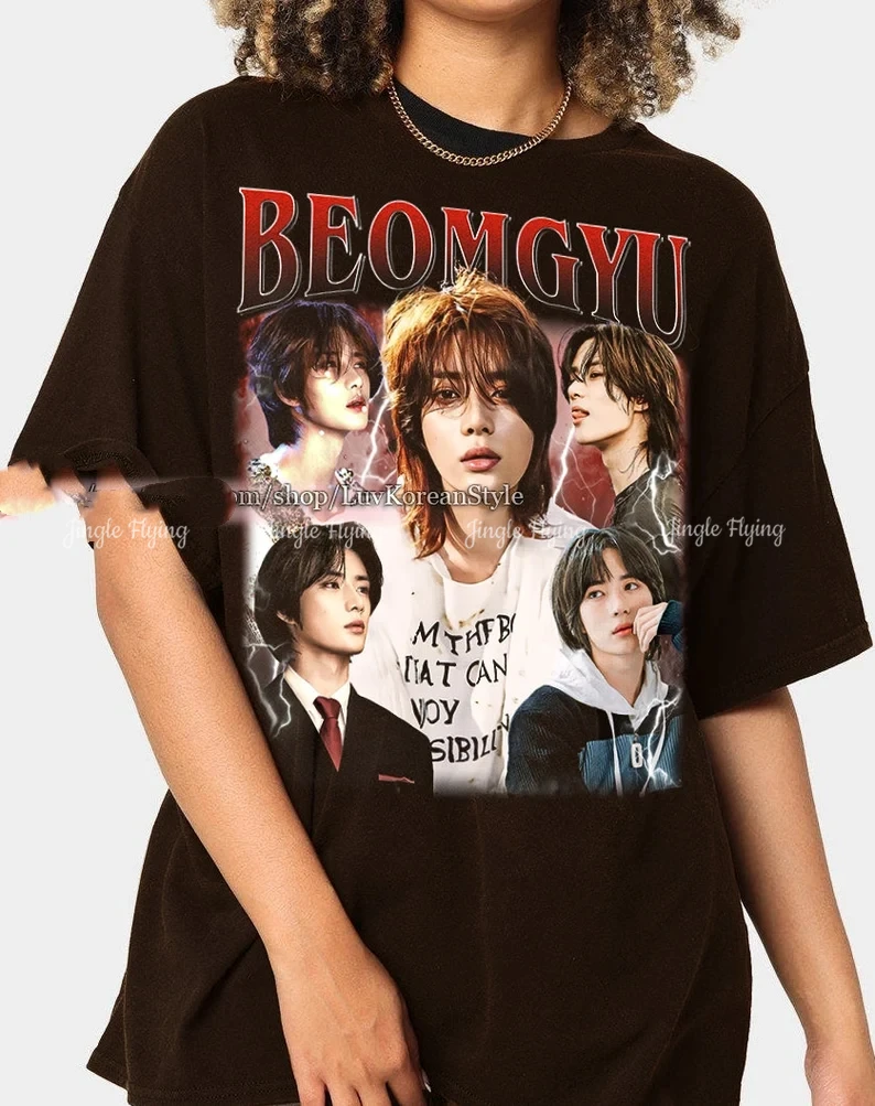 Limited Beomgyu Txt Kpop Tshirt Vintage Unisex Shirt