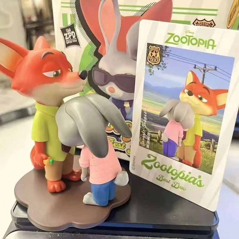 Zootopia Sweet Reliance Best Partner Series Blind Box Colecionável Figura de Brinquedo Decoração de Mesa da Moda para Crianças Meninos Meninas Presente