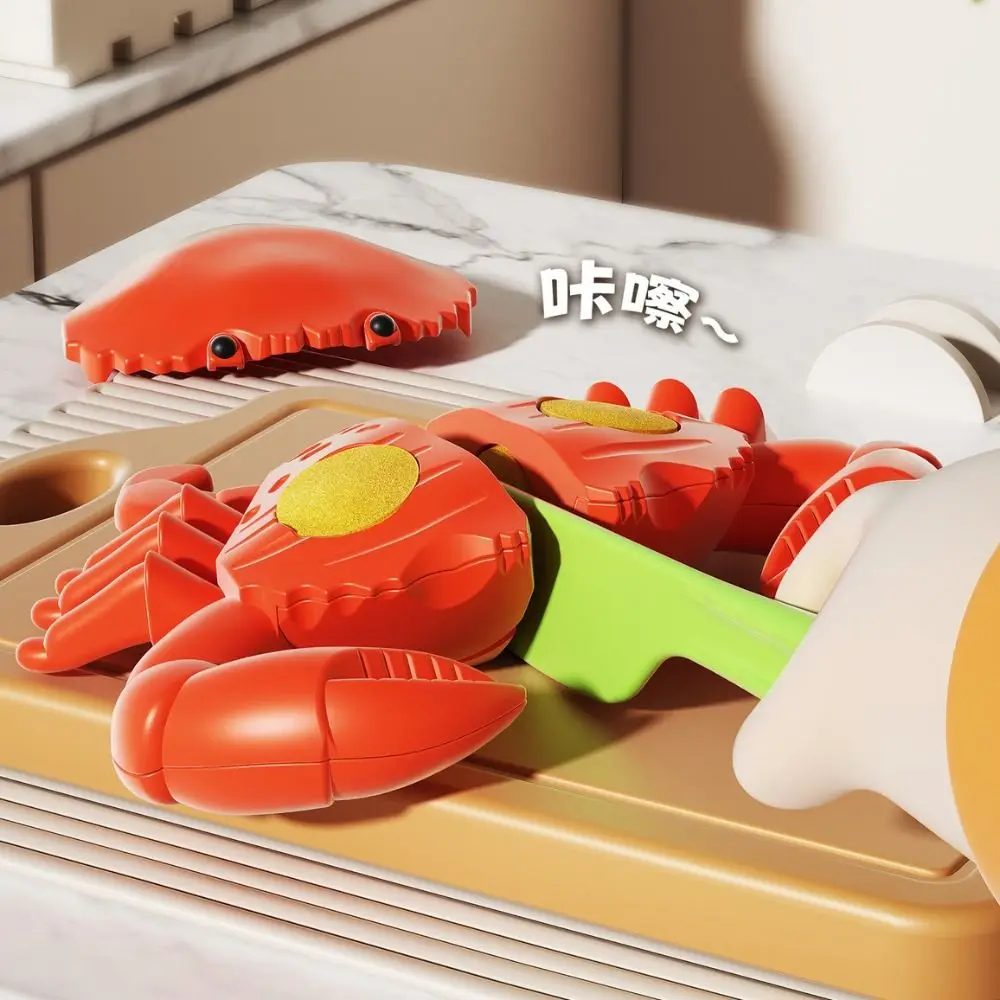 ABS Fruitsnijset Educatieve set Schattige kinderspeelvoedsel Grote container Speelkeukenaccessoires Speelhuisje Voedsel