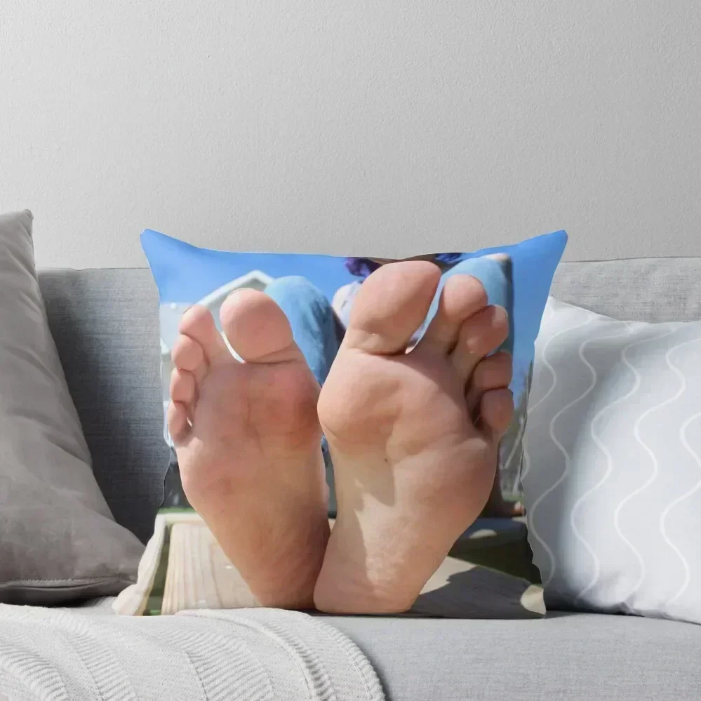 

Foot Fetish Soles Throw Pillow Decorative Cushions For Living Room Christmas s Covers Cushions For Sofa pillow