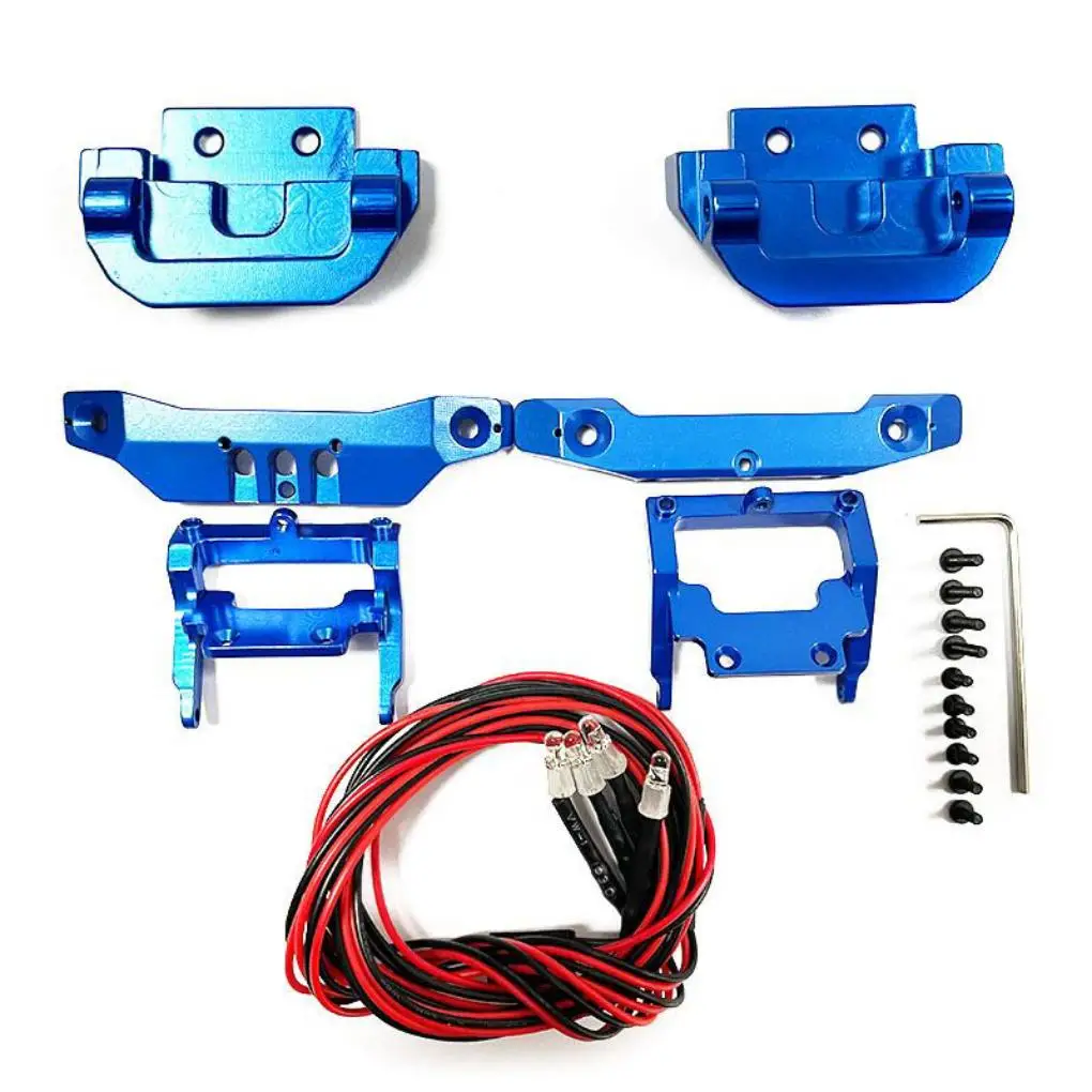 

Алюминиевые противоударные передние и задние бамперы, противоударная панель для радиоуправляемых моделей Latrax 1/18, запчасти и аксессуары для радиоуправляемых машин