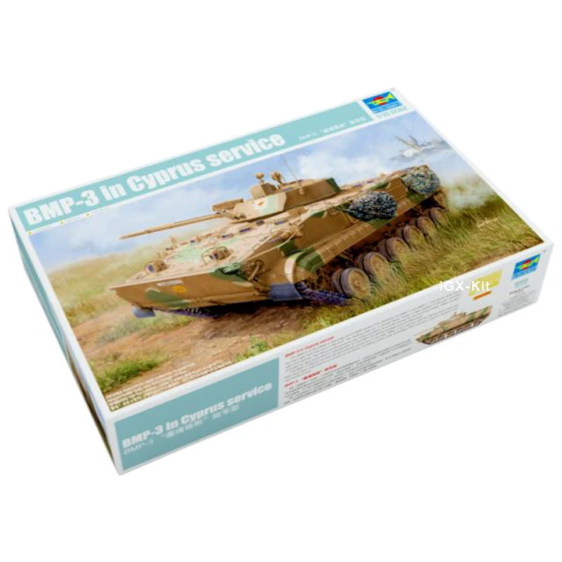 Trumpeter 01534 1/35 Cyprus BMP3  BMP-3 IFV Infantry Fighting Vehicle Car Military Toy Gift Plastic Assembly Building Model Kit