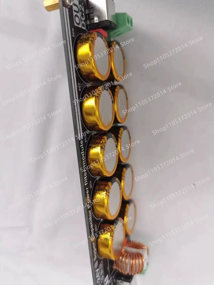 Hochwertiges 5V-24V Lineares Schaltnetzteil Kondensator-Filterplatine 10A für Kopfhörerverstärker DAC