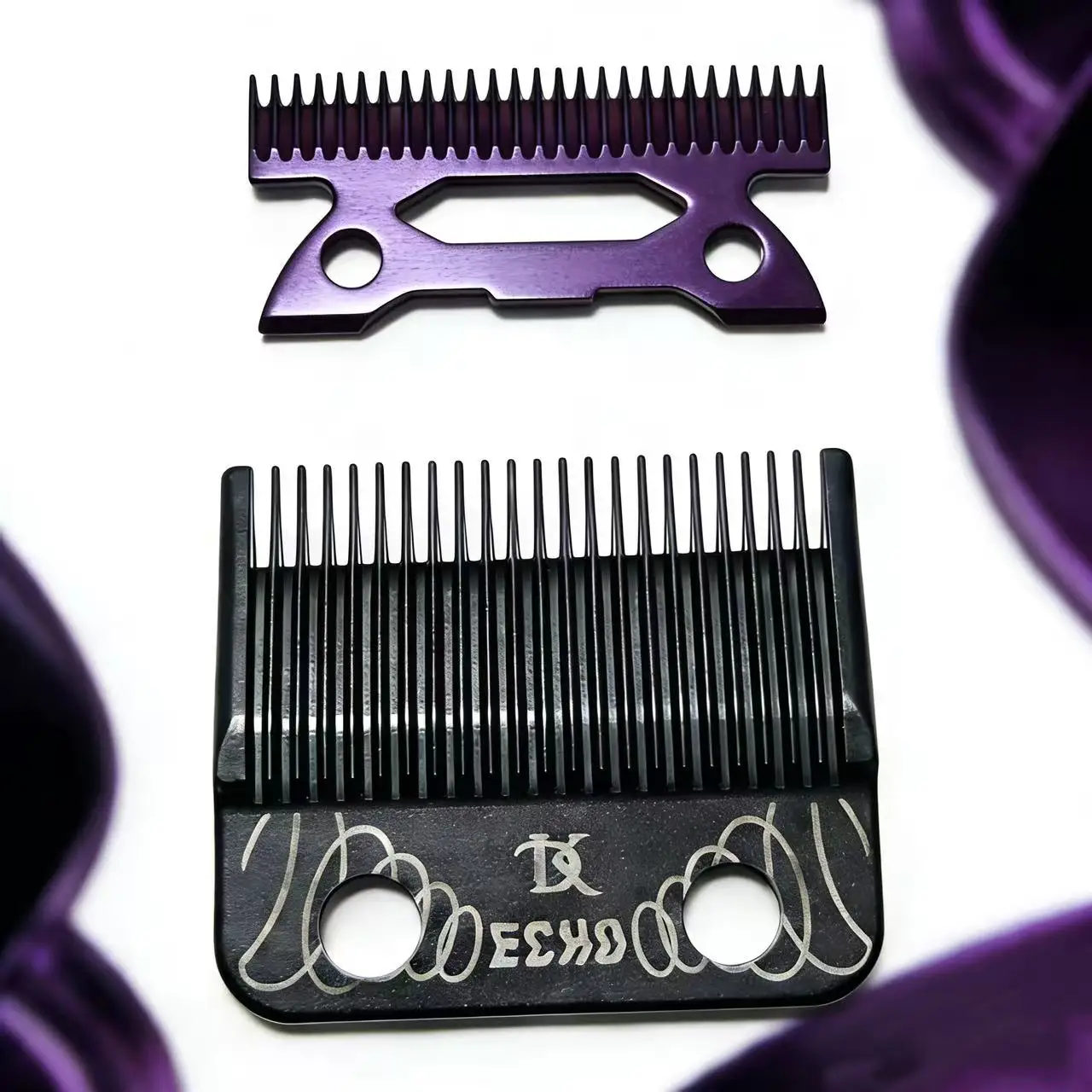 Lâminas DK Echo para JRL MRD KM Gamma VGR Madeshow SC WAHL Professional são comuns para todas as máquinas de cortar cabelo profissionais