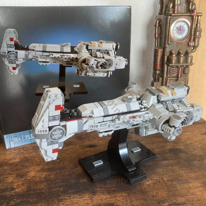 

НОВИНКА: Конструктор «Звездолет Хаммерхед Корвет» (серия Star Battle) — креативные строительные блоки для сборки космического корабля, игрушка-подарок для детей