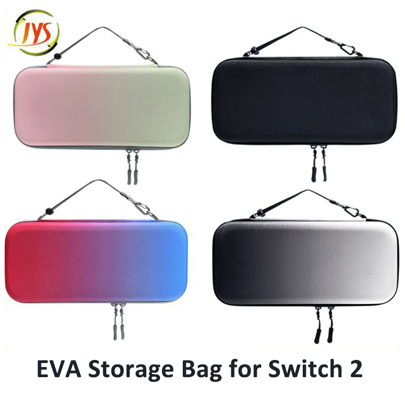 

Large Capacity Carrying Case for Nintendo Switch 2 ( 2025 ) , Ultra Slim EVA Travel Pouch, Accessories Storage Bag