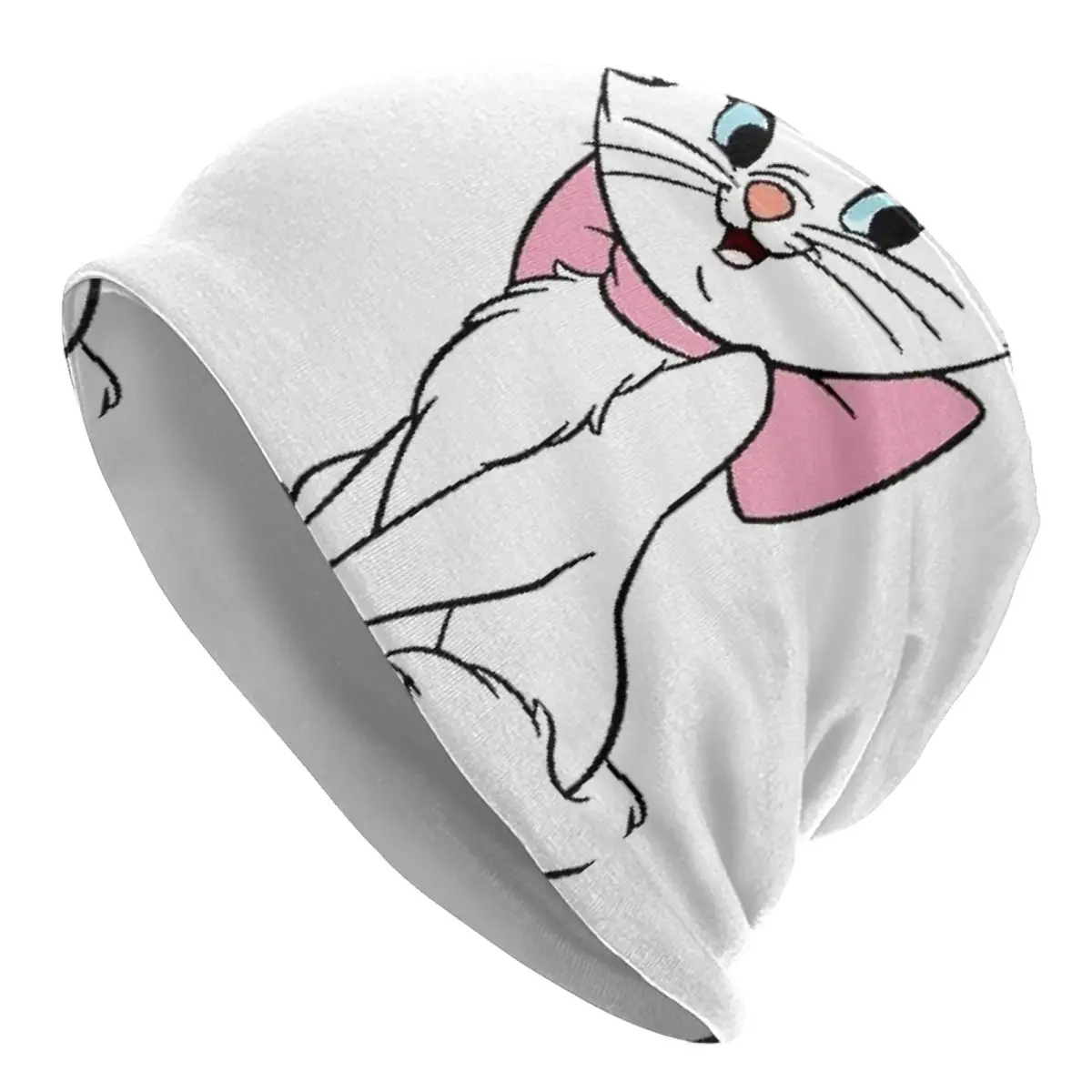 

Marie From Aristocats, теплая вязаная шапка, модная шапка-капот, осенне-зимние уличные шапки, шапки для мужчин, женщин и взрослых