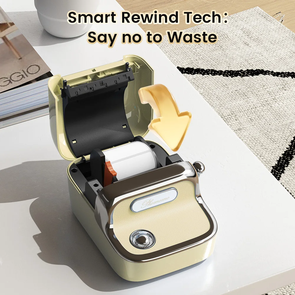 Phomemo M150 Sticker Maker Bluetooth Thermal Label Printer for Home & Small Business Supports Phone & PC