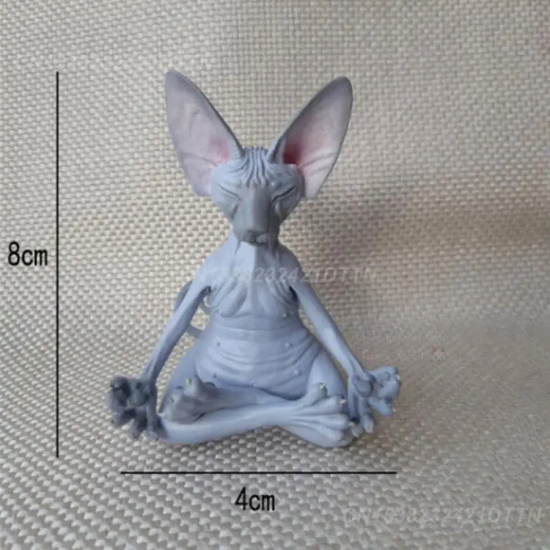 1/2/3PCS Home Decoration Strong Sense Of Decoration Animal Figure Resin Crafts Lawn Decorations Feel Comfortable Paper Package