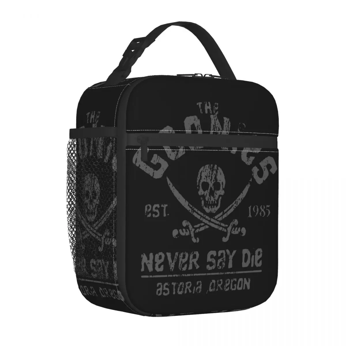 The Goonies Never Say Die Insulated Lunch Bags Leakproof Meal Container Thermal Bag Tote Lunch Box Office Travel Food Handbags