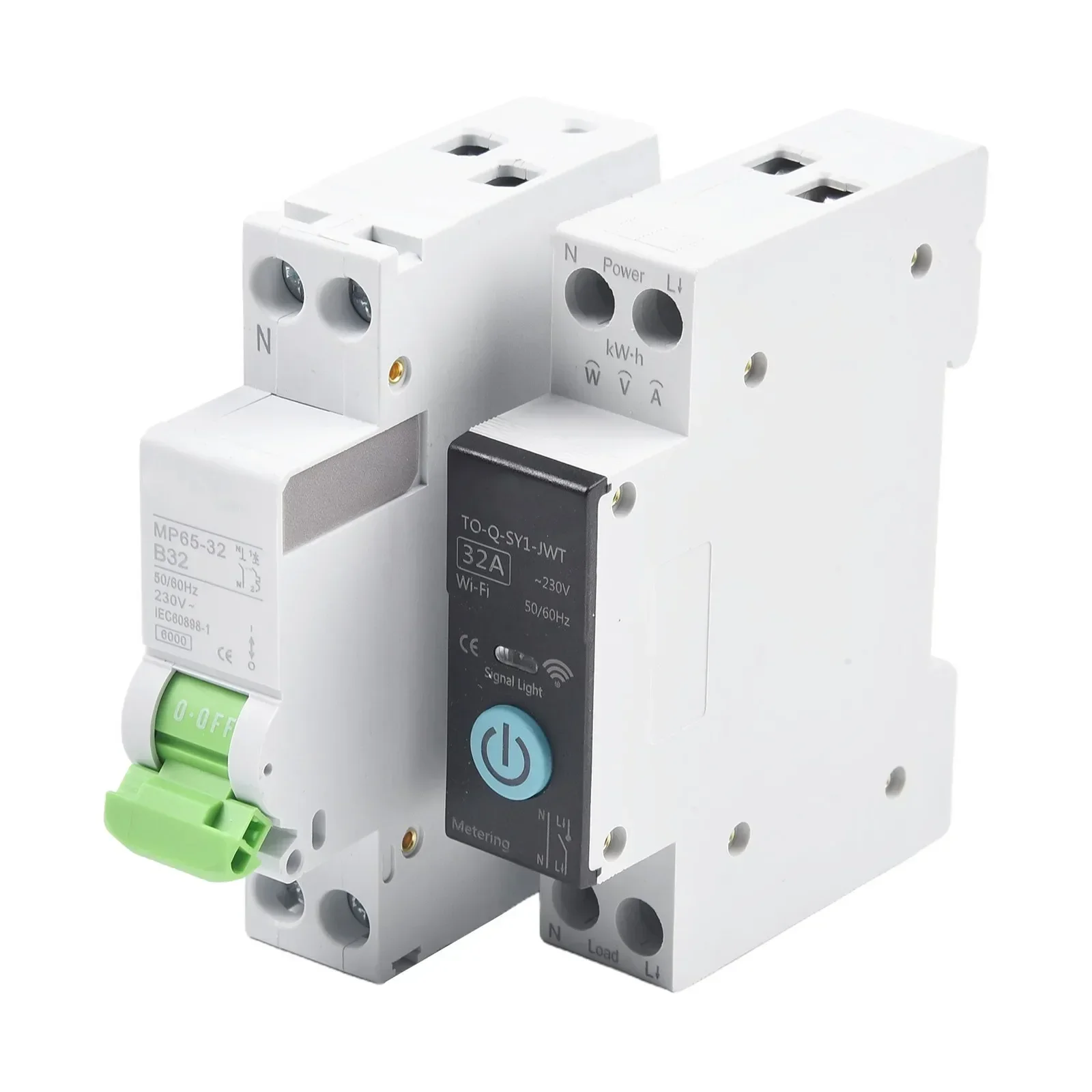 

Smart Circuit Breaker Schedule /Timing Wi-Fi 2.4GHz With Control Switch Overcurrent Protection 63A Current Cycle Timing