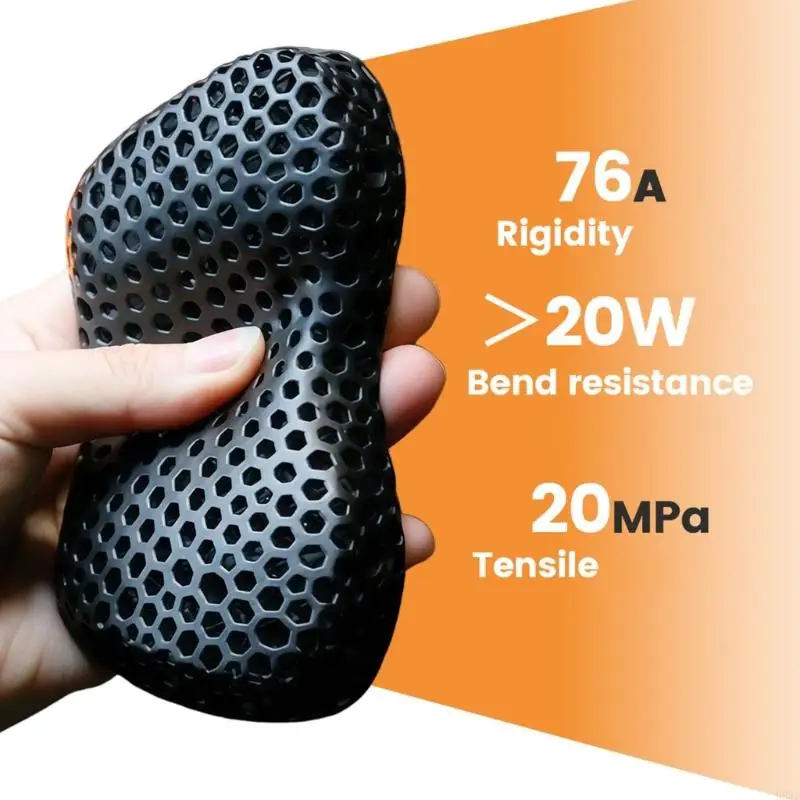 Premium Resin Wrist Cushion For Mechanical Keyboards Offering Optimaled Height And Sweat Proof Comfort H8WD